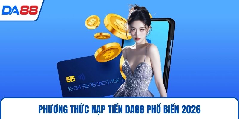 Nạp Tiền DA88 - Chuẩn Xác Nhất Để Săn Thưởng Khủng 2026 2 Phương thức nạp tiền DA88 phổ biến 2026