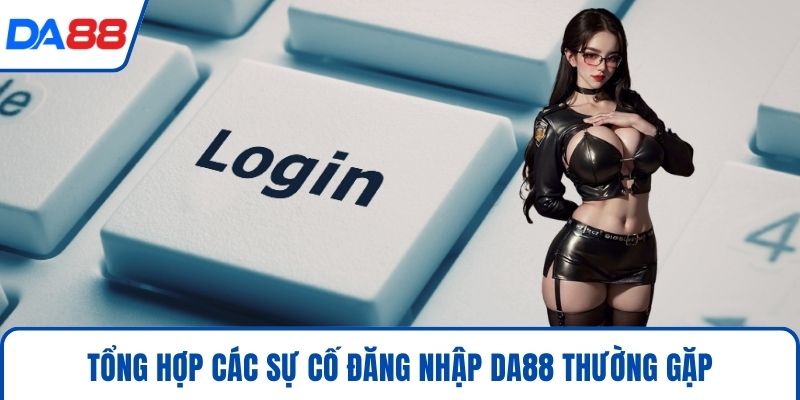 Đăng Nhập DA88 - Bí Quyết Truy Cập Siêu Tốc Năm 2026 3 Tổng hợp các sự cố đăng nhập DA88 thường gặp